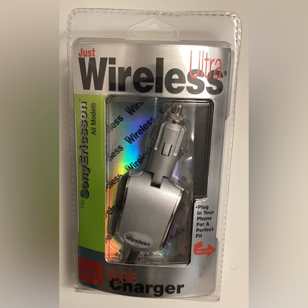 NEW !! Just Wireless Ultra Mobile Charger Sony Ericsson